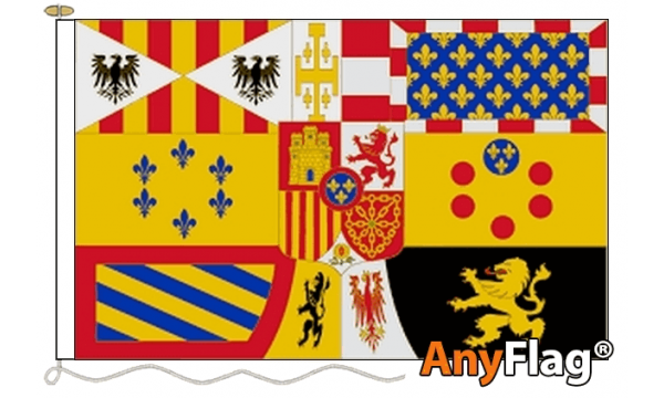 Royal Standard of Alfonso XIII and Juan de Borbon (1931-1975) Custom Printed AnyFlag®